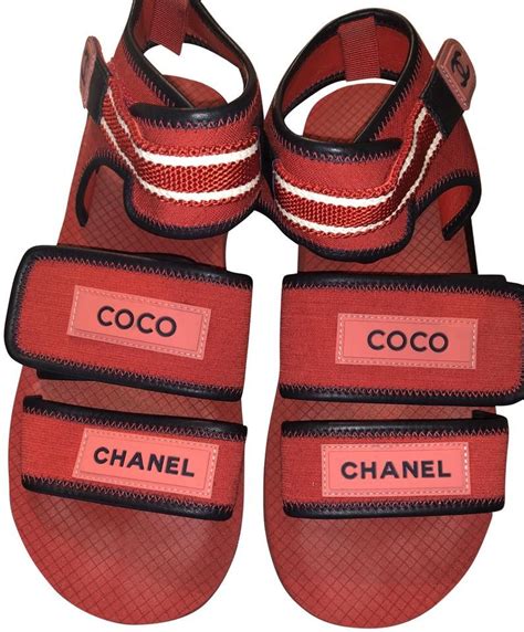 velcro chanel sandals|chanel velcro sandals 2021.